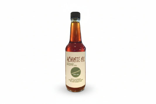 Olive Oil Infused with Achiote (Annatto) Natural & Homemade